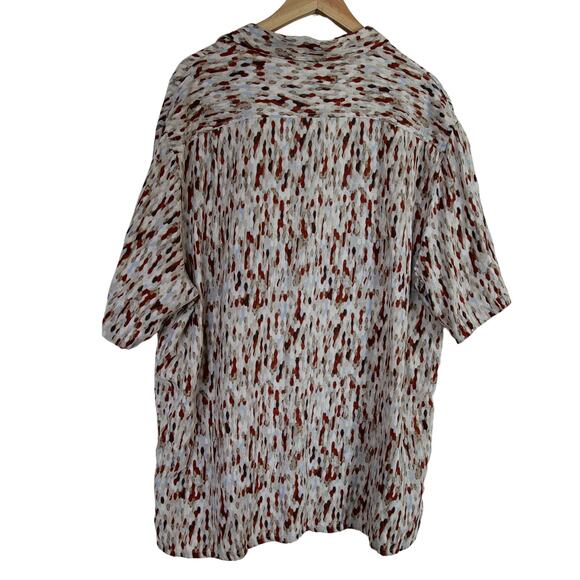 TASSO ELBA Men's Silk and Linen Casual Button-down shirt size XXL - Picture 3 of 5